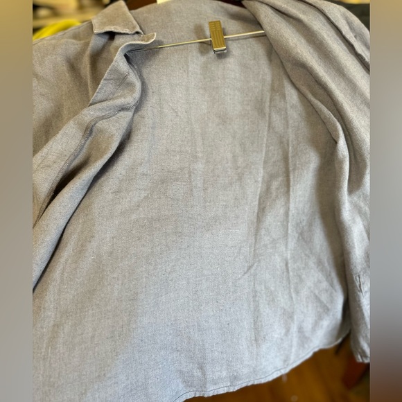 PA Company Boston - Boxy Linen Button Blouse - "One Size" - Picture 12 of 16